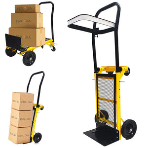 Carrello portapacchi pieghevole Piattaforma Multifunzione Porta Pacchi in Acciaio