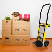 Carrello portapacchi pieghevole Piattaforma Multifunzione Porta Pacchi in Acciaio