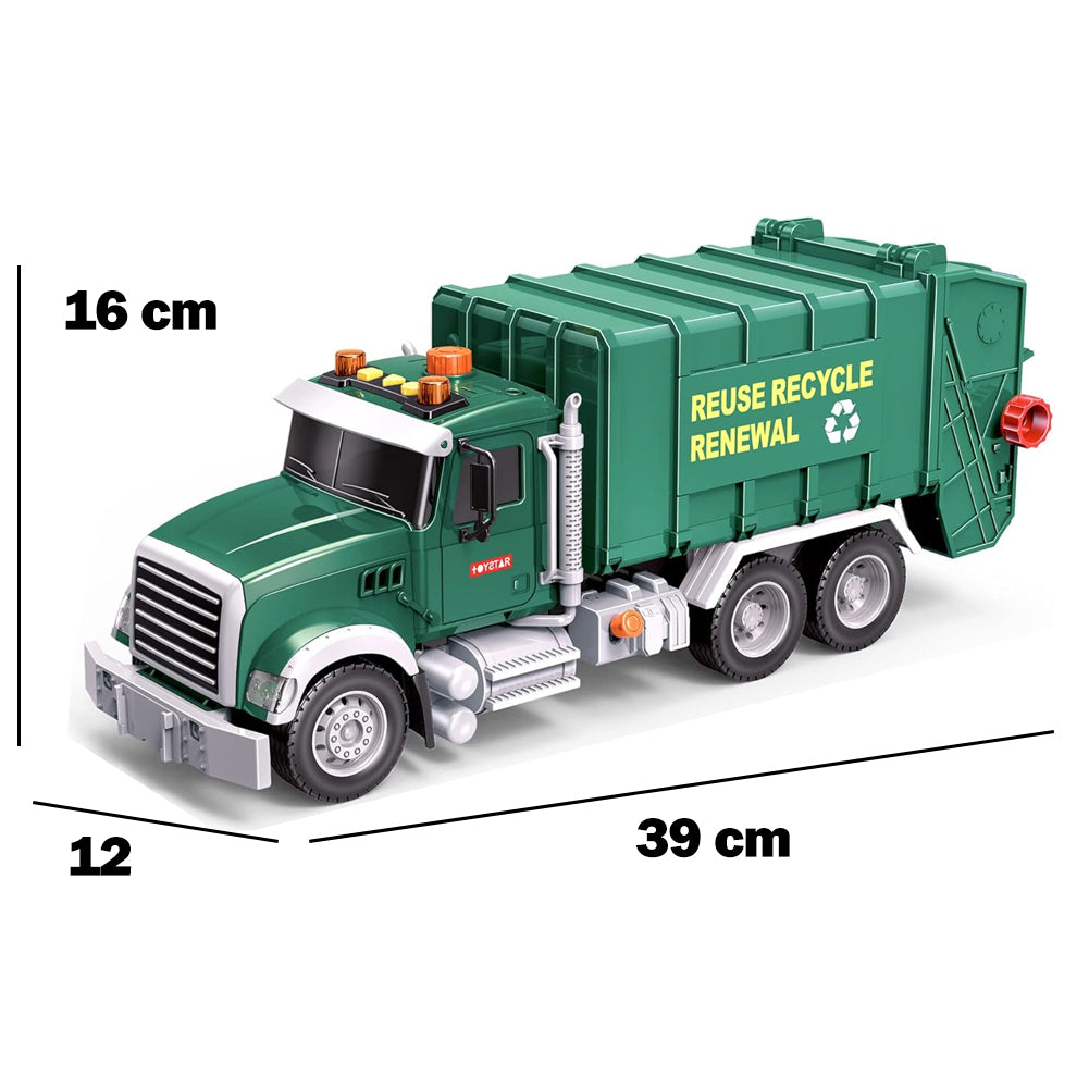Camion della Spazzatura Giocattolo per Bambini con Luci e Suoni Idea Regalo