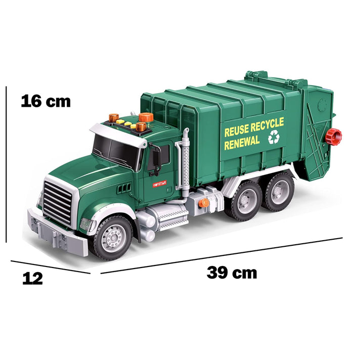 Camion della Spazzatura Giocattolo per Bambini con Luci e Suoni Idea Regalo