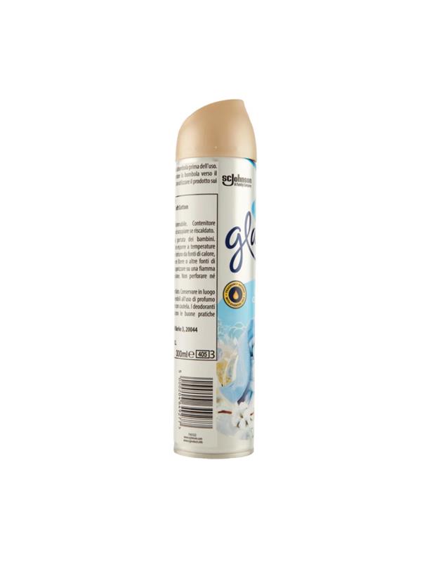GLADE DEODORANTE AMBIENTALE IN MORBIDO COTONE 300ML - 12PZ