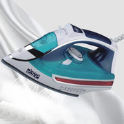 Trade Shop - Ferro Da Stiro A Vapore 2000w Con Piastra In Ceramica Steam Iron Anticalcare -