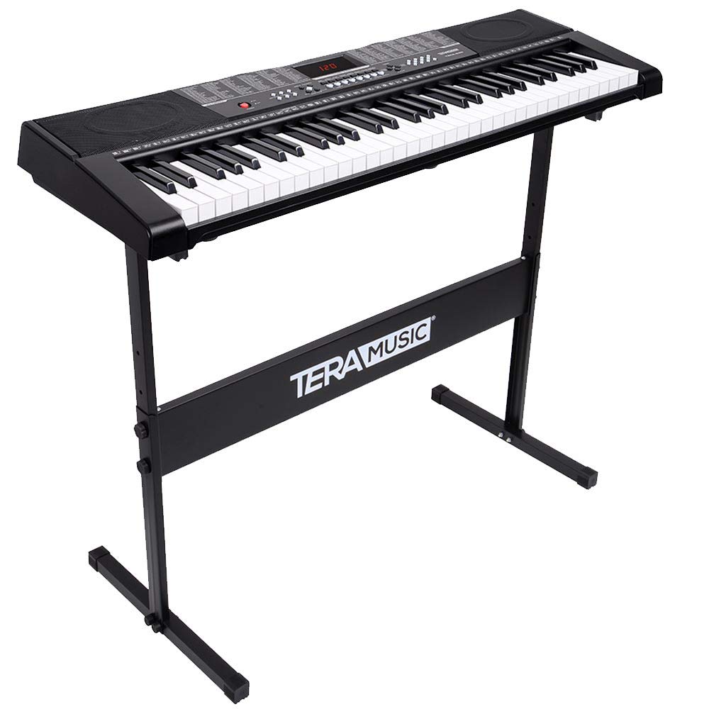 Supporto Tastiera Musicale Stand Metallo Pianola Elettronica Altezza regolabile