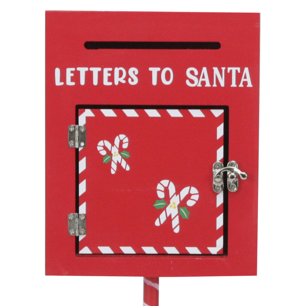 Cassetta Postale Per Letterina di Babbo Natale in Metallo Buca Lettere Natalizia