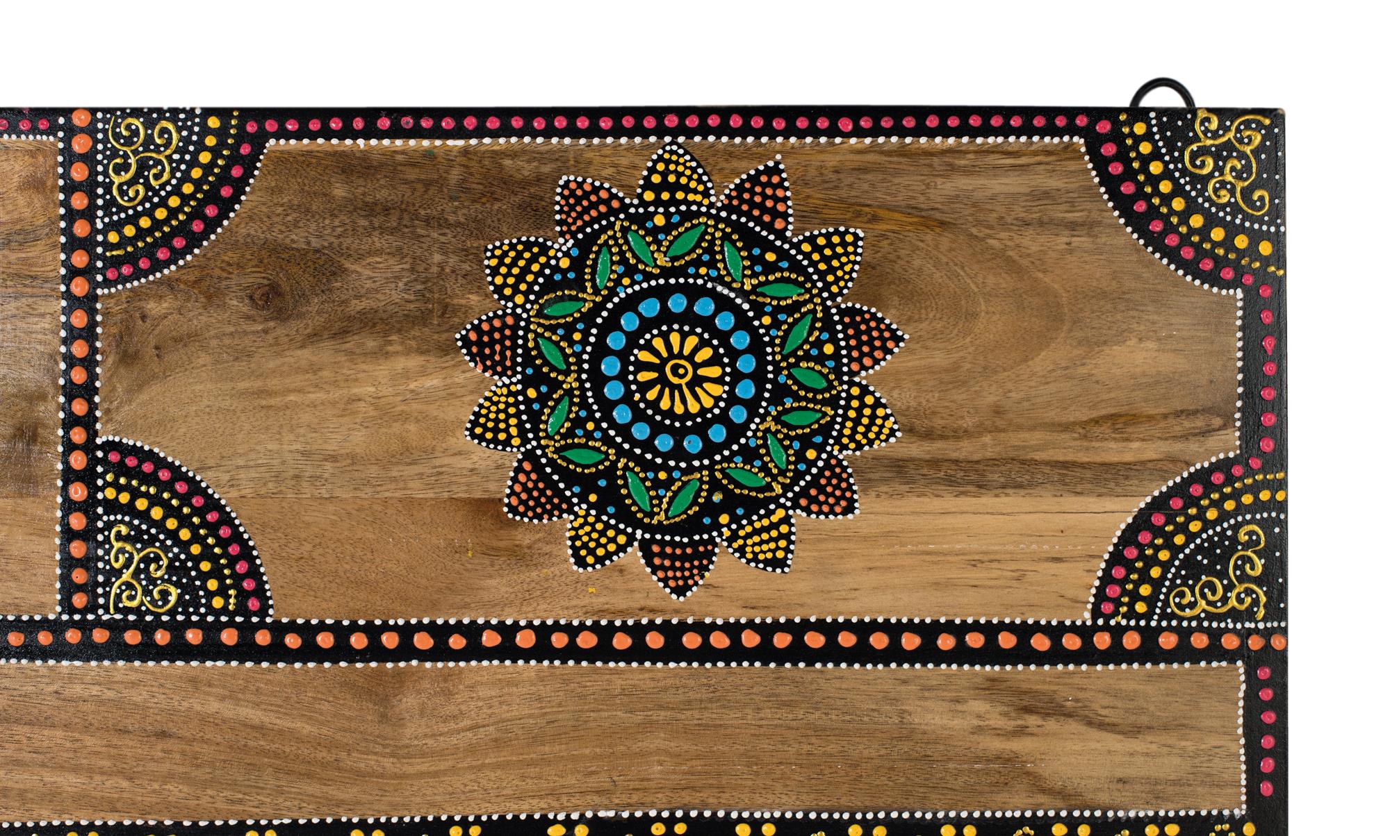 Testiera in legno di mango naturale 170 cm