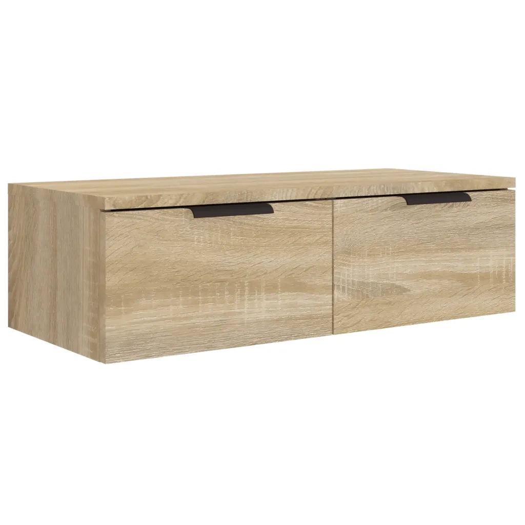 Mobili Pensili 2 pz Rovere Sonoma 68x30x20 cm Legno Multistrato 3115894