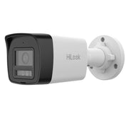Telecamera Bullet IP, 4 MP ottica 2.8 mm doppia illuminazione  microfono