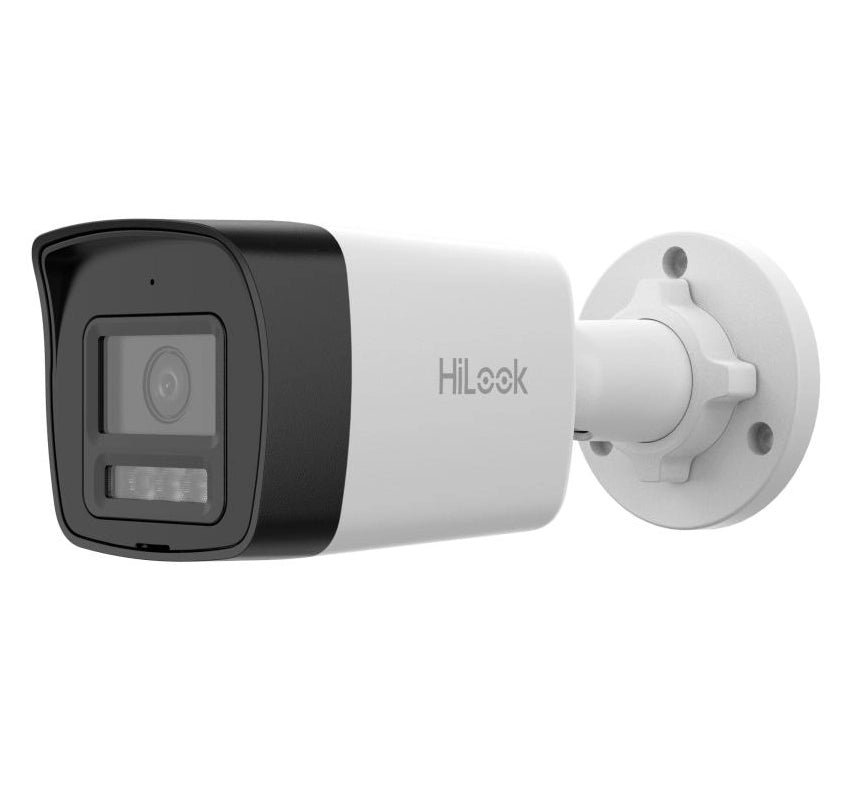 Telecamera Bullet IP, 4 MP ottica 2.8 mm doppia illuminazione  microfono