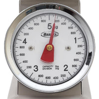 MAURY'S BILANCIA DA CUCINA IN ACCIAIO DA 5 KG DIAMETRO PIATTINO 16 CM