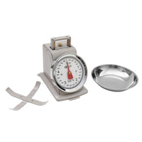 MAURY'S BILANCIA DA CUCINA IN ACCIAIO DA 5 KG DIAMETRO PIATTINO 16 CM