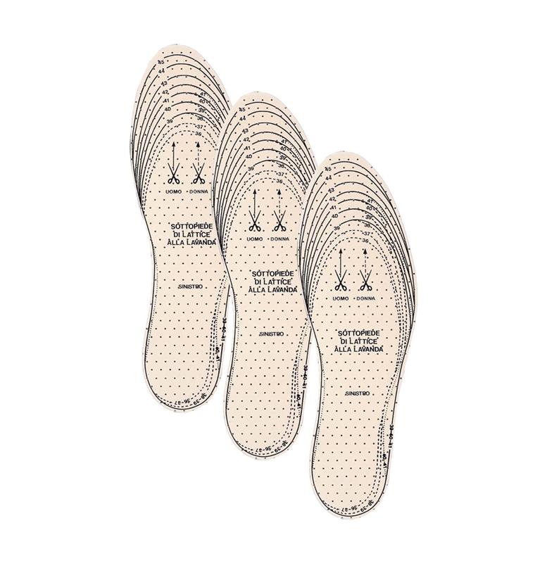 KIT SET 3 PZ MAURY'S SOLETTA PER SCARPA ALLA LAVANDA 2 PAIA