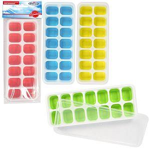 MAURY'S FORMA GHIACCIO IN SILICONE CON COPERCHIO IN COLORE ASSORTITO