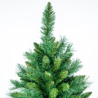 Albero di Natale Verde Canberra 180 cm Foltissimo con 750 Punte Rami Innesto