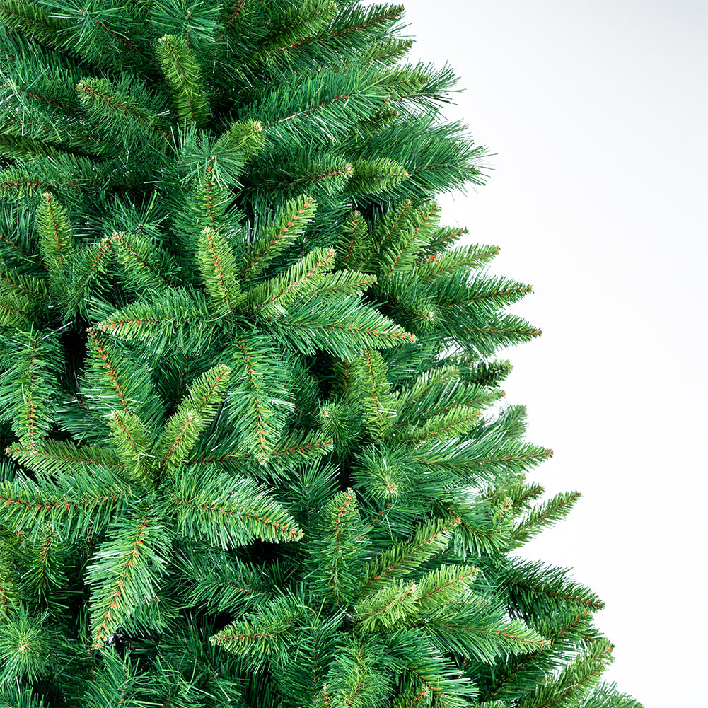 Albero di Natale Verde Canberra 180 cm Foltissimo con 750 Punte Rami Innesto