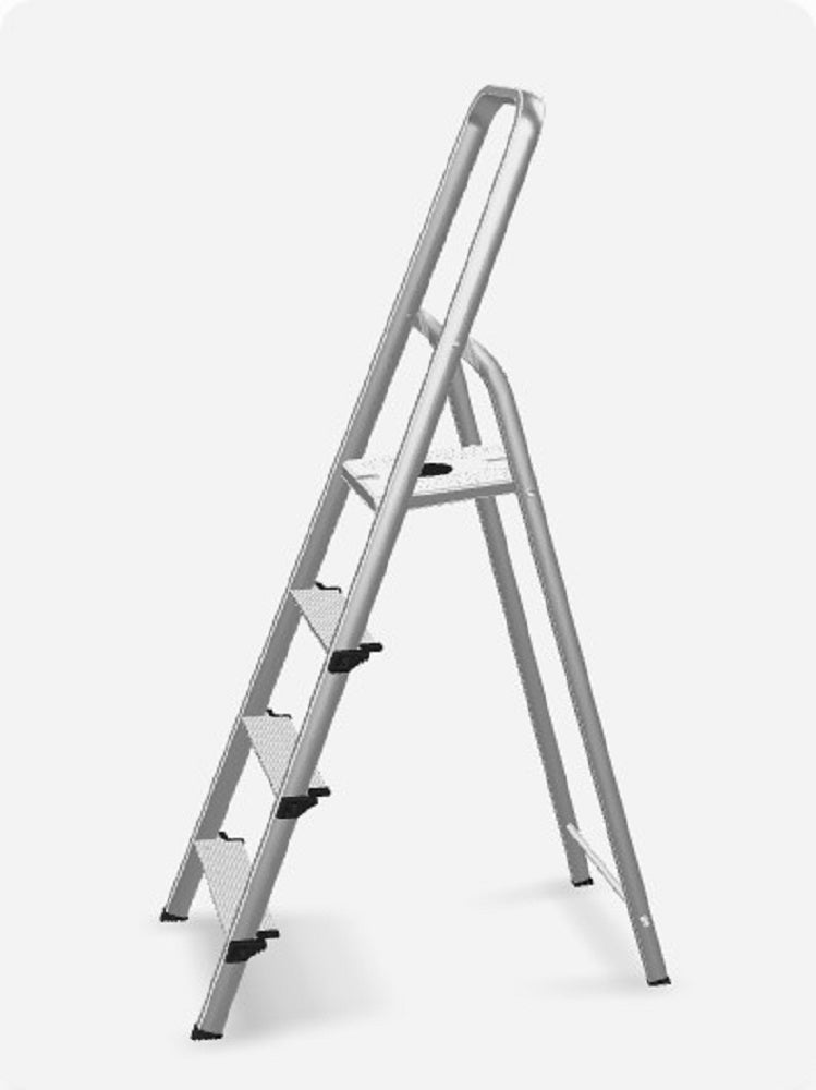 SCALA IN ACCIAIO E ALLUMINIO MOD. MISTA – 4 GRADINI