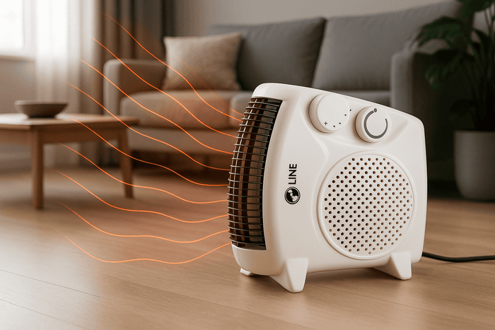 TERMOVENTILATORE 240X110X240MM 1000/2000W