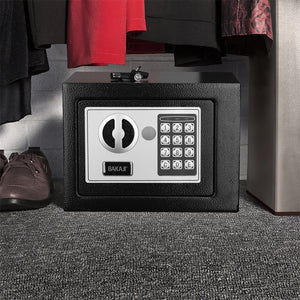 Cassaforte a Muro Numerica Digitale Elettronica 23x17x17cm Sicurezza Casa Hotel