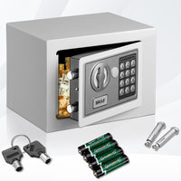 Cassaforte a Muro Numerica Digitale Elettronica 23x17x17cm Sicurezza Casa Hotel