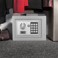 Cassaforte a Muro Numerica Digitale Elettronica 23x17x17cm Sicurezza Casa Hotel