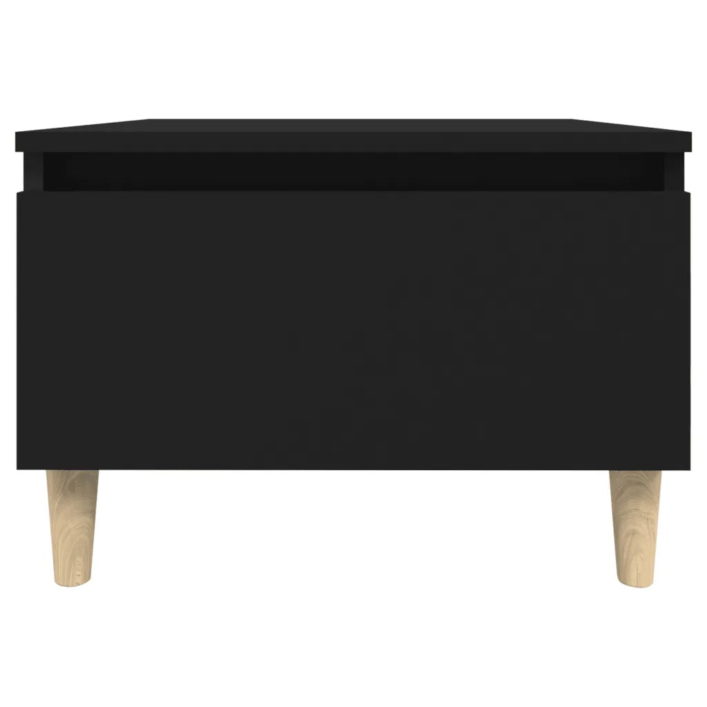 Tavolino Nero 50x46x35 cm in Legno Multistrato 819502
