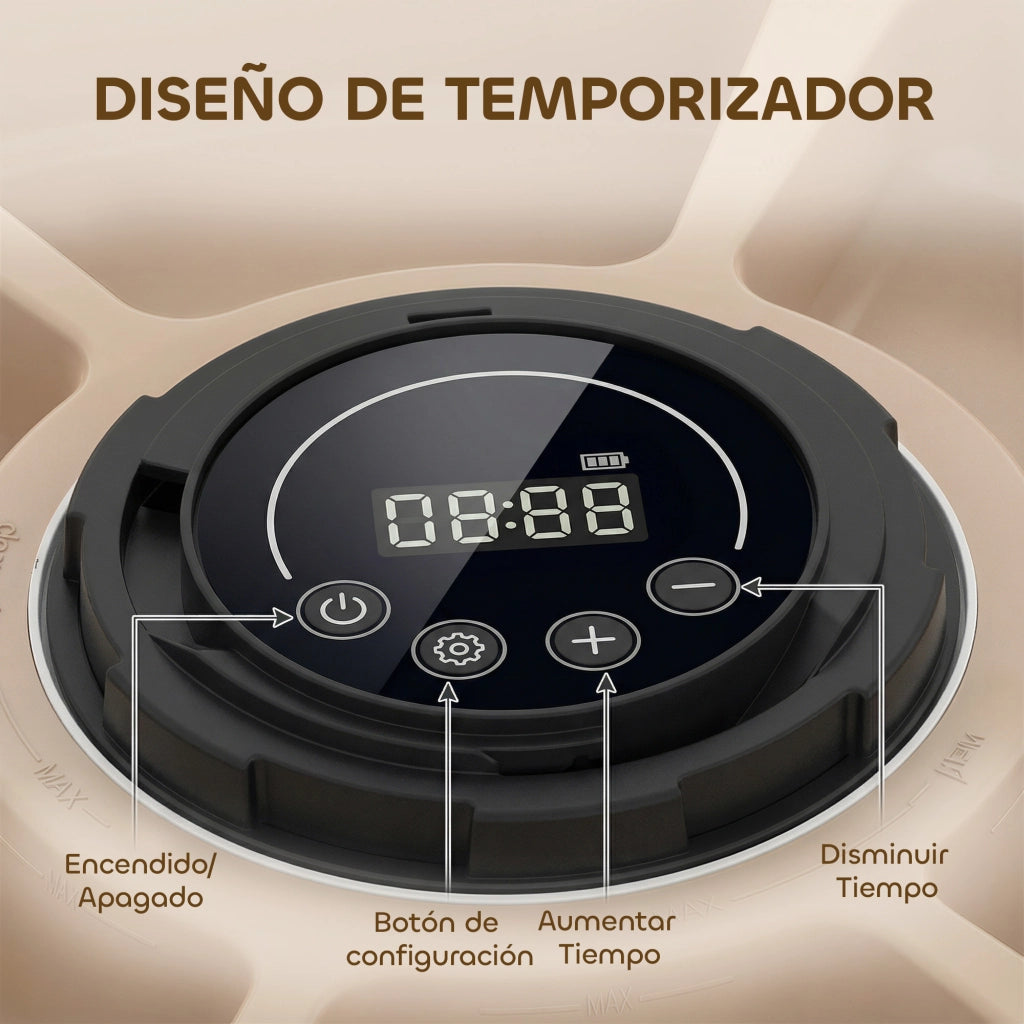 Alimentatore Automatico per Gatti e Cani ¨C zephmum ¨C 6 Ciotole con Timer e Display LED