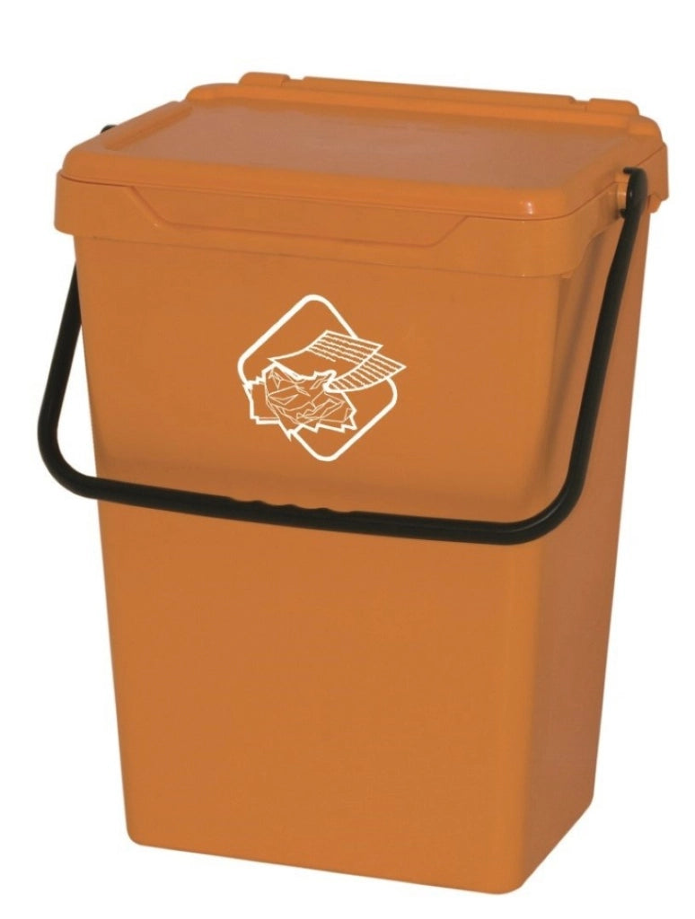 Secchio Differenziata Spazzatura Da 35 Litri Giallo- Art Plast