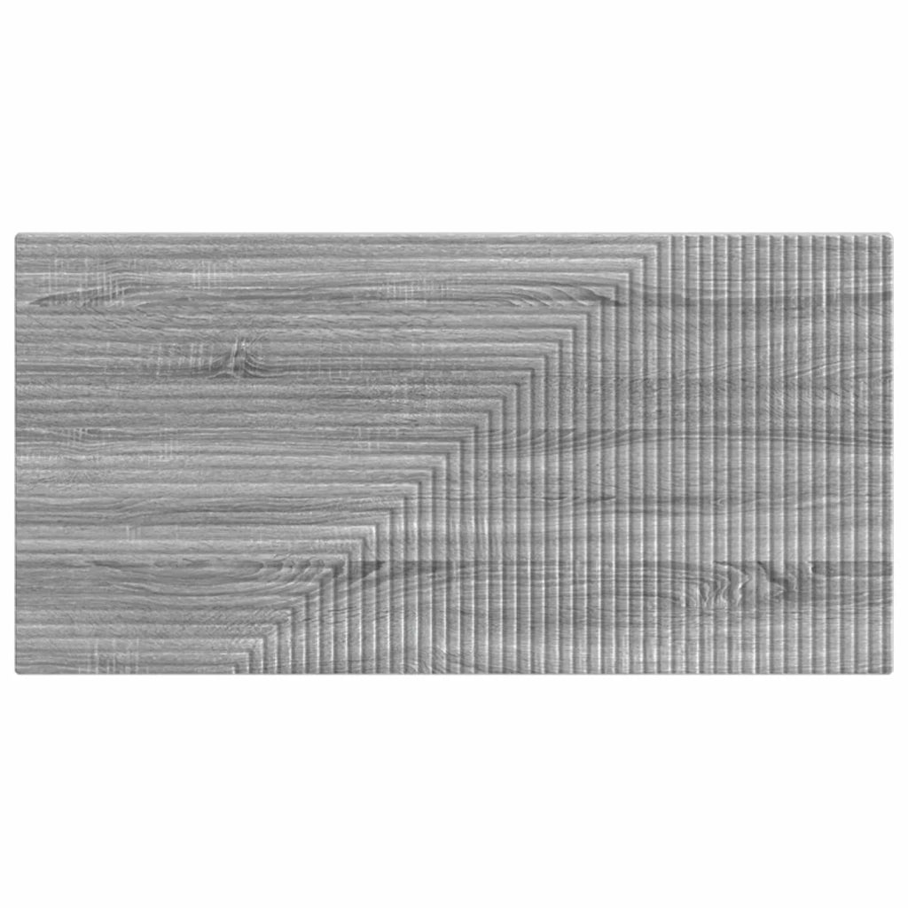 Testiera da Muro HAARLEM Sonoma grigio Legno ingegnerizzato 896981