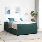Struttura del letto Verde Scuro 140 x 200 cm Tessuto 3398402