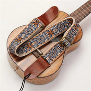 Raccordo per Chitarra Ukulele - Rilascio Regolabile - Materiale Nylon/Latex - Lavorazione a Maglia - Adatto a Tutte le Misure - Blocco Rilascio - Raccordo a Spalla - Corda per Chitarra Ukulele