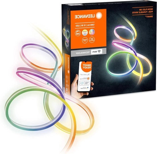 Luminaria LED a LED per Esterno - 3 Metri - Flessibile e Flessibile - Colore della Luce Modulabile - Protezione IP44 - RGBW