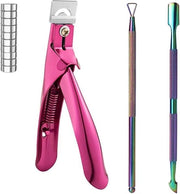 Taglieri per unghie in gel - 4 pezzi taglieri per unghie professionali - cutter per unghie in gel con 10 magneti - accessori per unghie in gel manicure cutter per unghie in gel per unghie in gel.