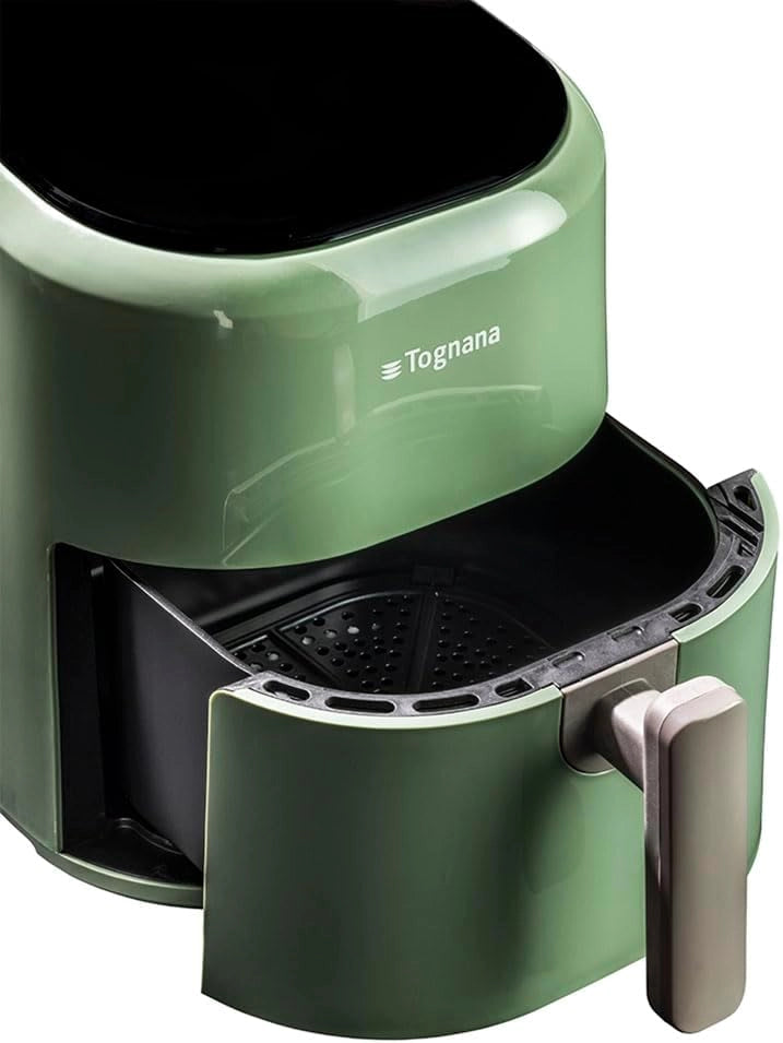 Friggitrice ad Aria Iridea Verde Capienza 4,5 Litri Tognana