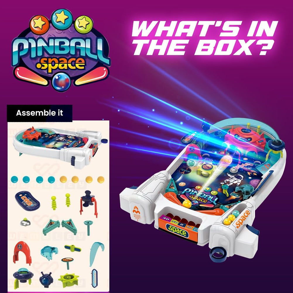 Mini Flipper per Bambini Gioco Arcade di Coordinazione Giocattolo Idea Regalo