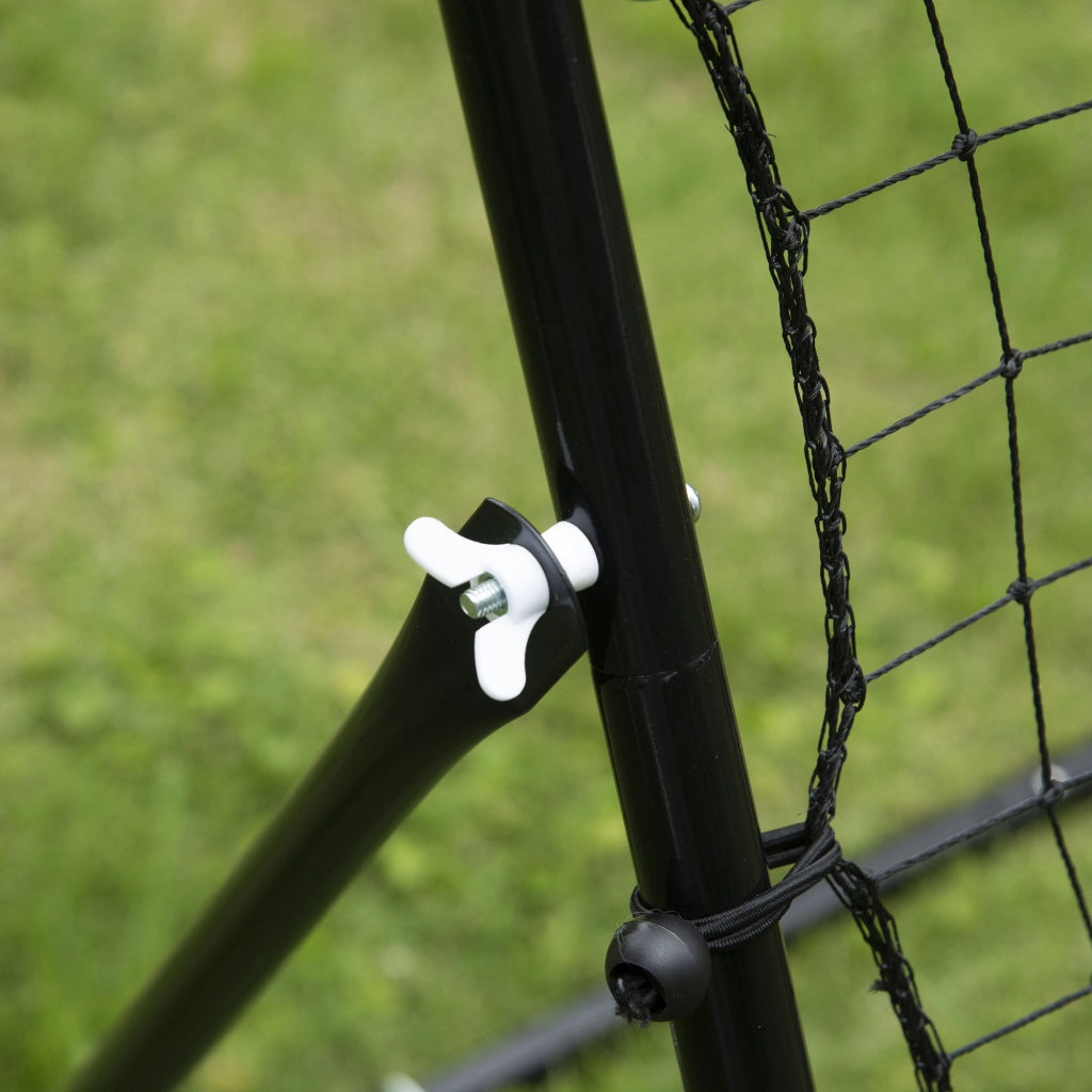 Rete da Allenamento Calcio Tennis ¨C zephmum ¨C Nero 96x80x96 cm