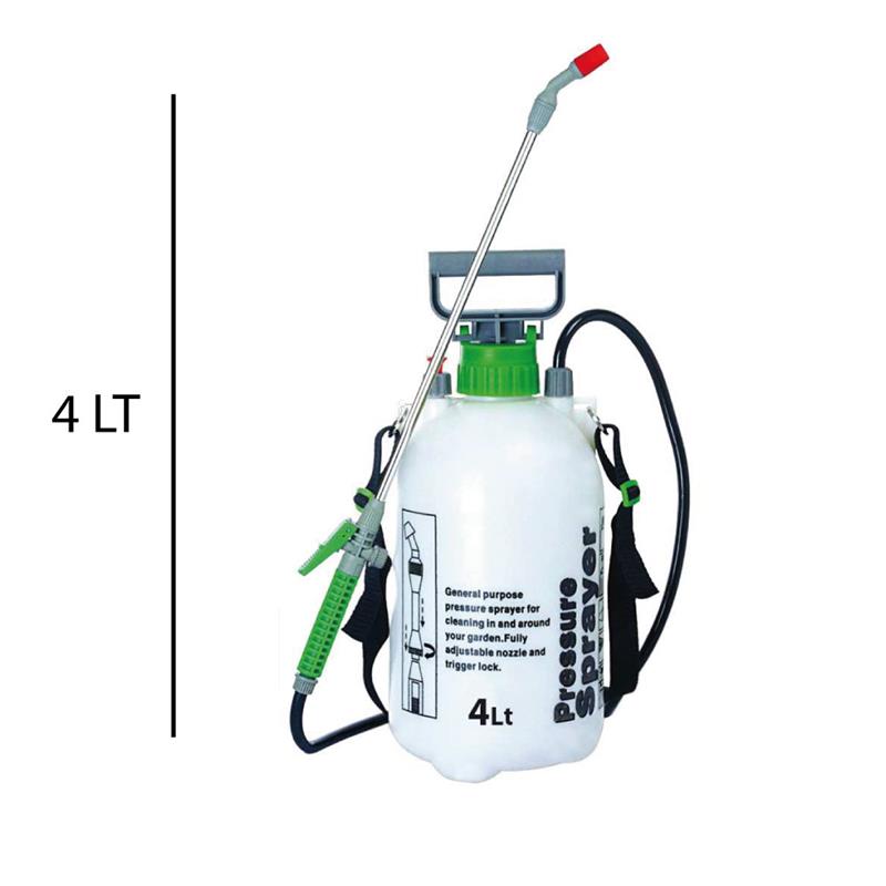 VAPORIZZATORE A PRESSIONE 4000ML CON LANCIA DA 44 CM E TUBO 130 CM IN PVC