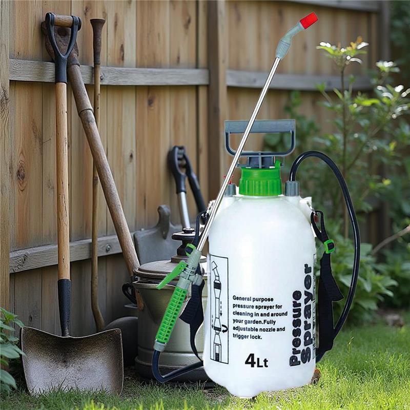 VAPORIZZATORE A PRESSIONE 4000ML CON LANCIA DA 44 CM E TUBO 130 CM IN PVC