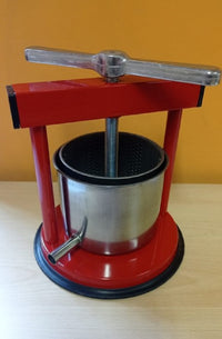 TORCHIETTO PREMITUTTO SPREMITUTTO DA CM.14 STRUTTURA  ACCIAIO VERNICIATO,CESTELLO INOX