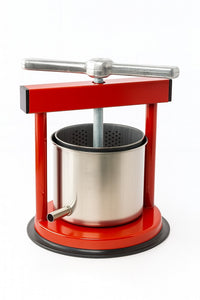 TORCHIETTO PREMITUTTO SPREMITUTTO DA CM.14 STRUTTURA  ACCIAIO VERNICIATO,CESTELLO INOX