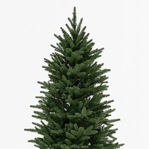 Albero di Natale Royal 210 cm Slim Base Troco Realistica 1861 Punte Foltissimo