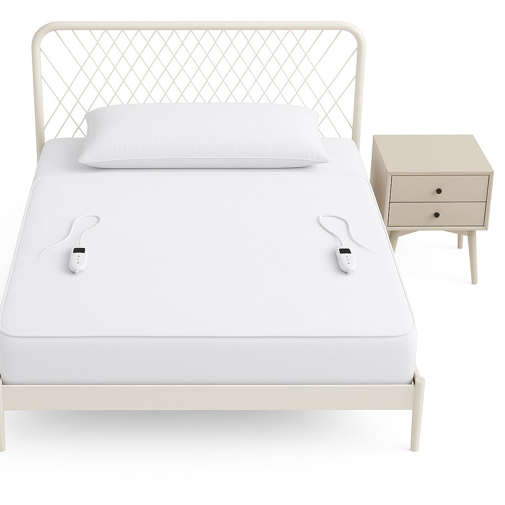 Coperta Termica Doppio Telecomando Matrimoniale Anallergica Scaldaletto 120watt Lavabile