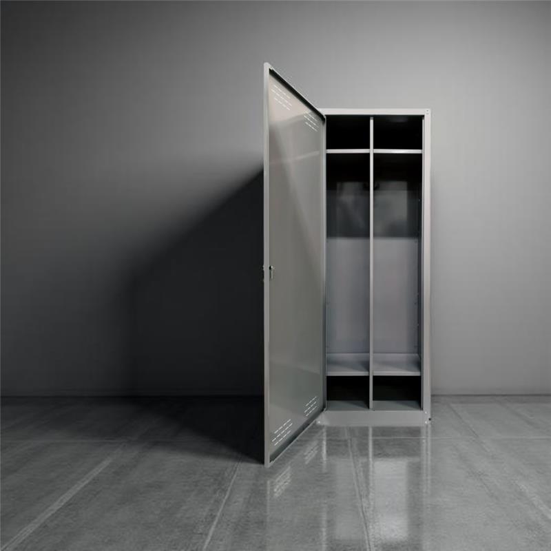 ARMADIO SPOGLIATOIO IN METALLO CON 1 ANTA 60 X 40 X H167 CM