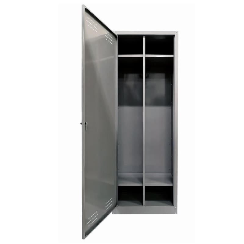 ARMADIO SPOGLIATOIO IN METALLO CON 1 ANTA 60 X 40 X H167 CM