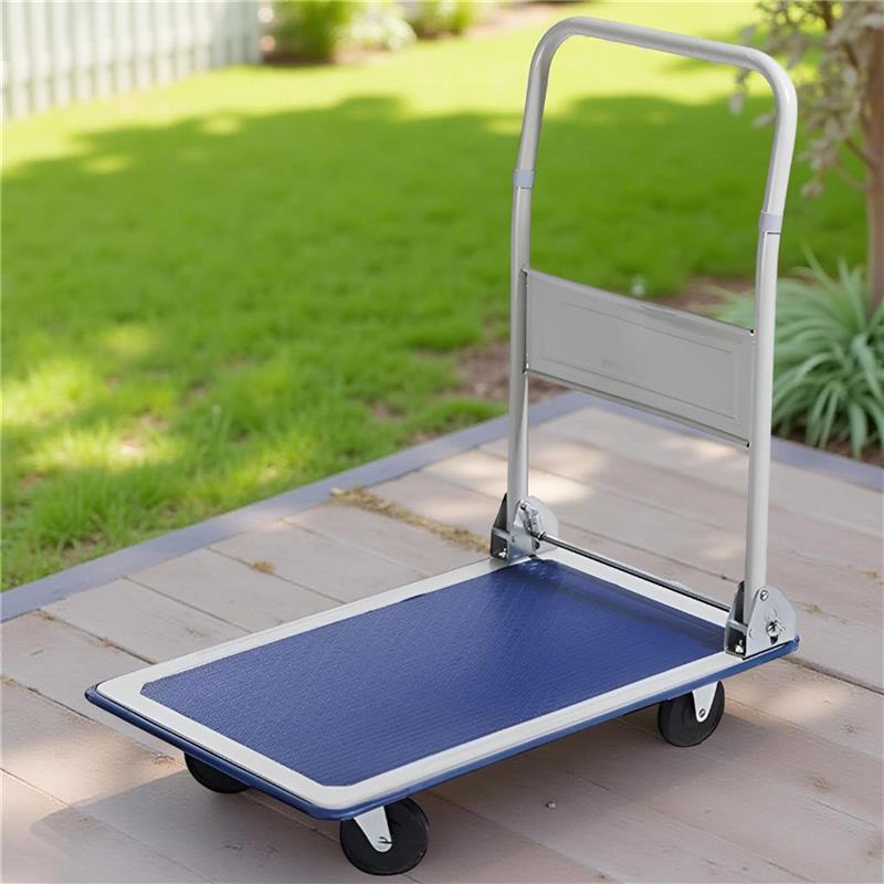 CARRELLO A PIATTAFORMA 73 X 47 X H83 CM PORTATA MASSIMA 150 KG