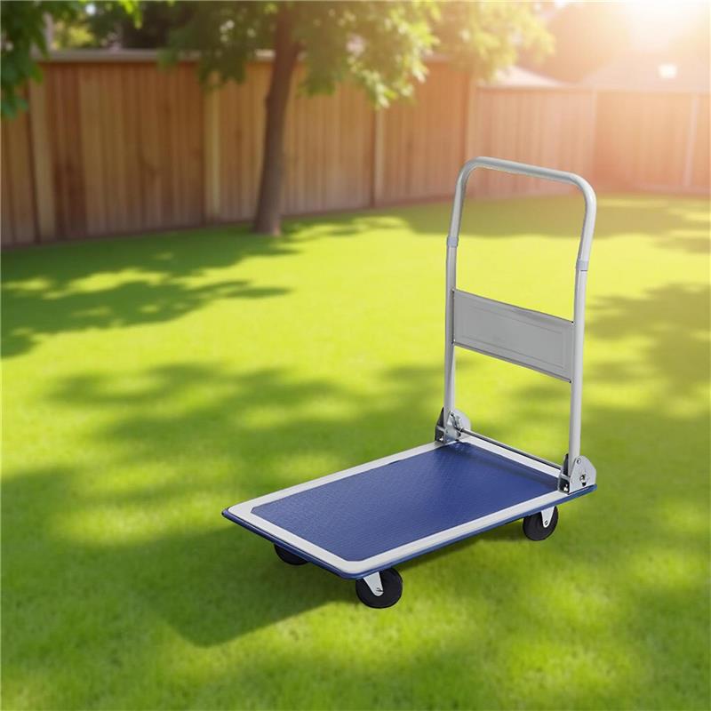 CARRELLO A PIATTAFORMA 73 X 47 X H83 CM PORTATA MASSIMA 150 KG