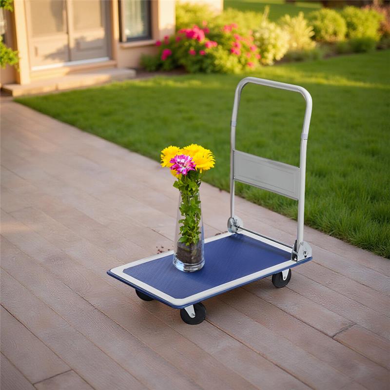 CARRELLO A PIATTAFORMA 73 X 47 X H83 CM PORTATA MASSIMA 150 KG