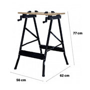 BANCHETTO DA LAVORO 56 X 62 X H77 CM APERTO