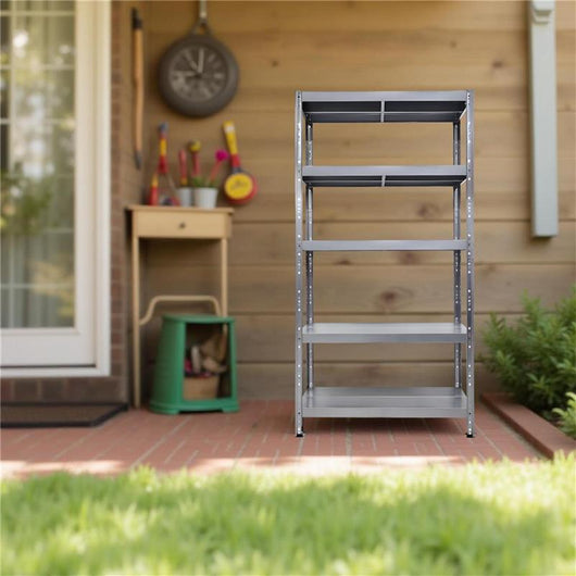 SCAFFALE IN METALLO MACISTE 100 X 40 X 195 H 5 PIANI KG 260 SENZA BULLONI