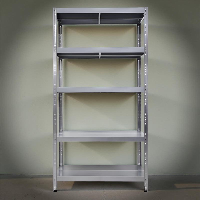 SCAFFALE IN METALLO MACISTE 120 X 50 X 234 H 5 PIANI KG 260 SENZA BULLONI