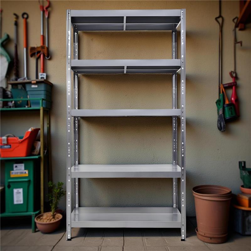 SCAFFALE IN METALLO MACISTE 120 X 50 X 234 H 5 PIANI KG 260 SENZA BULLONI