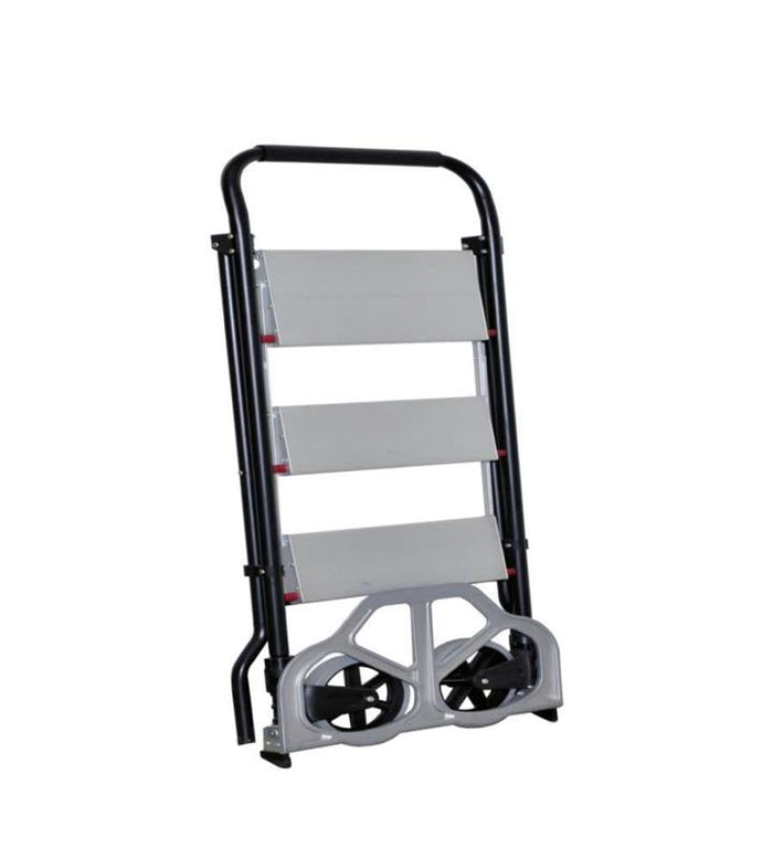 SCALA-CARRELLO 2 IN 1 CON PORTATA MASSIMA DA 70 KG
